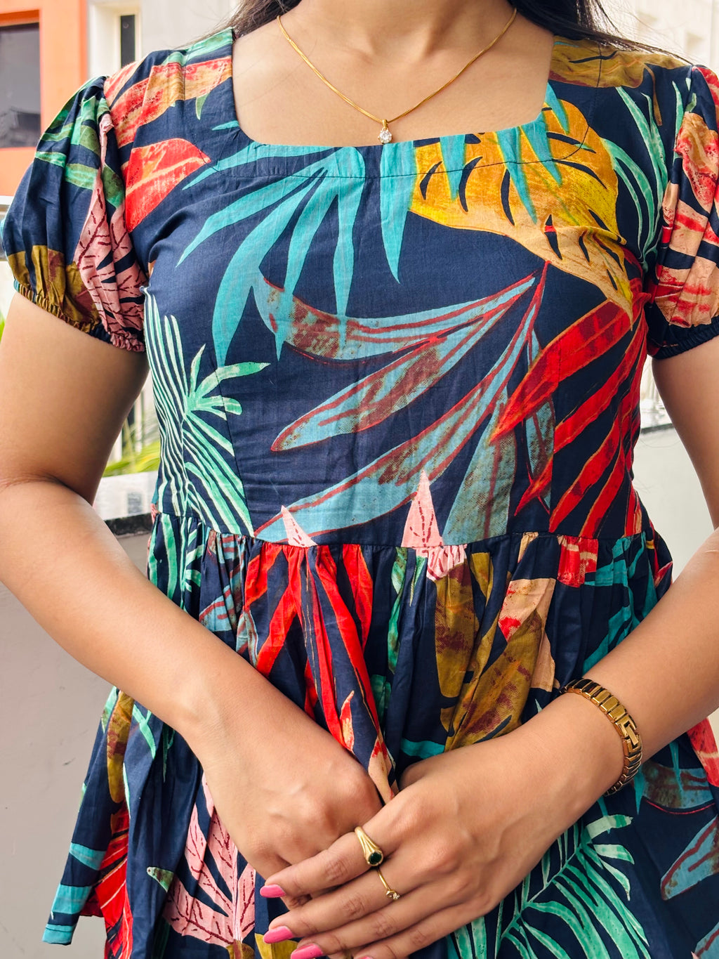 Midnight Tropical Co-ord Set