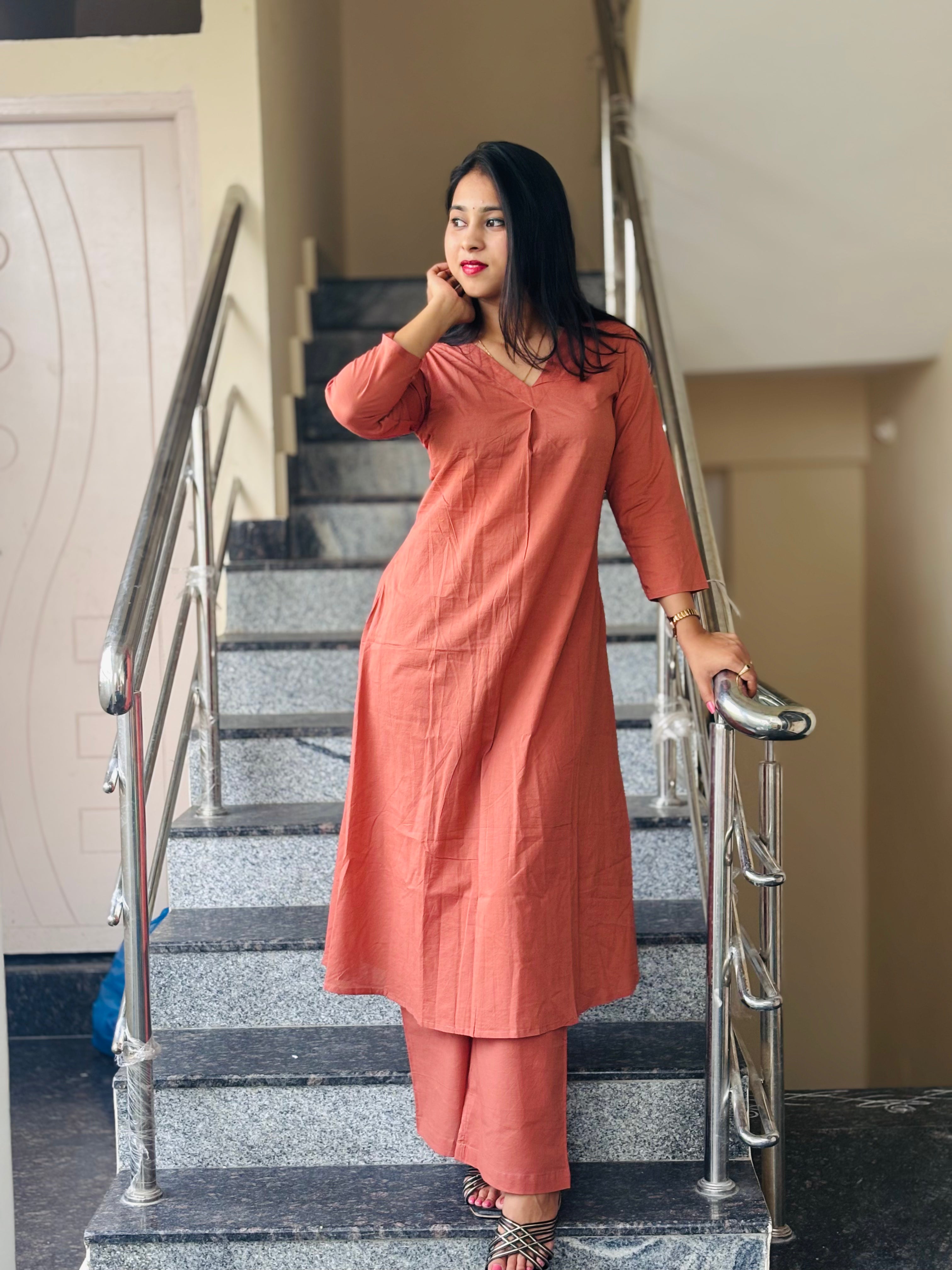 Soft Peach Elegance Set