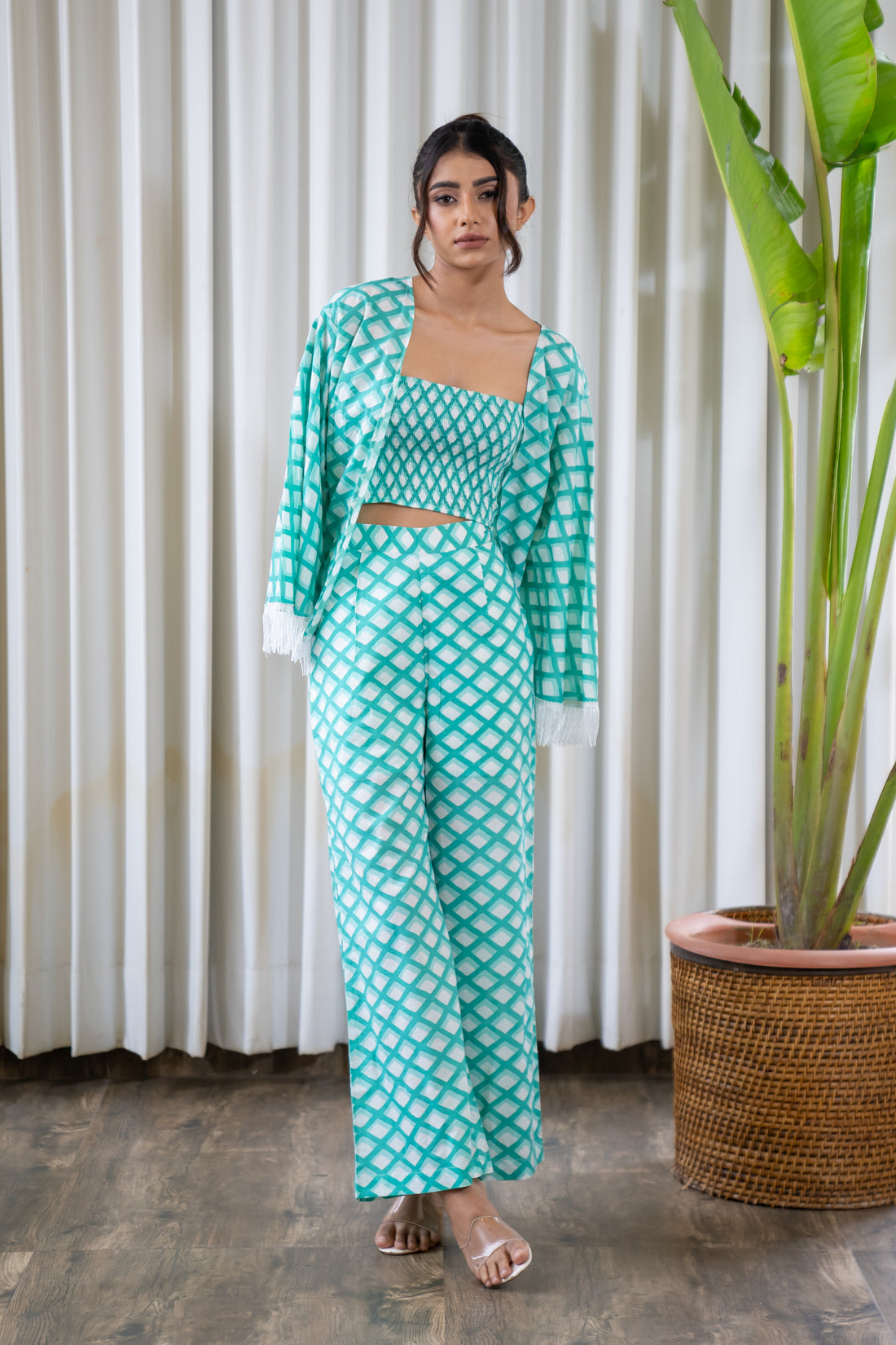 Geometric Print Co-ord Set