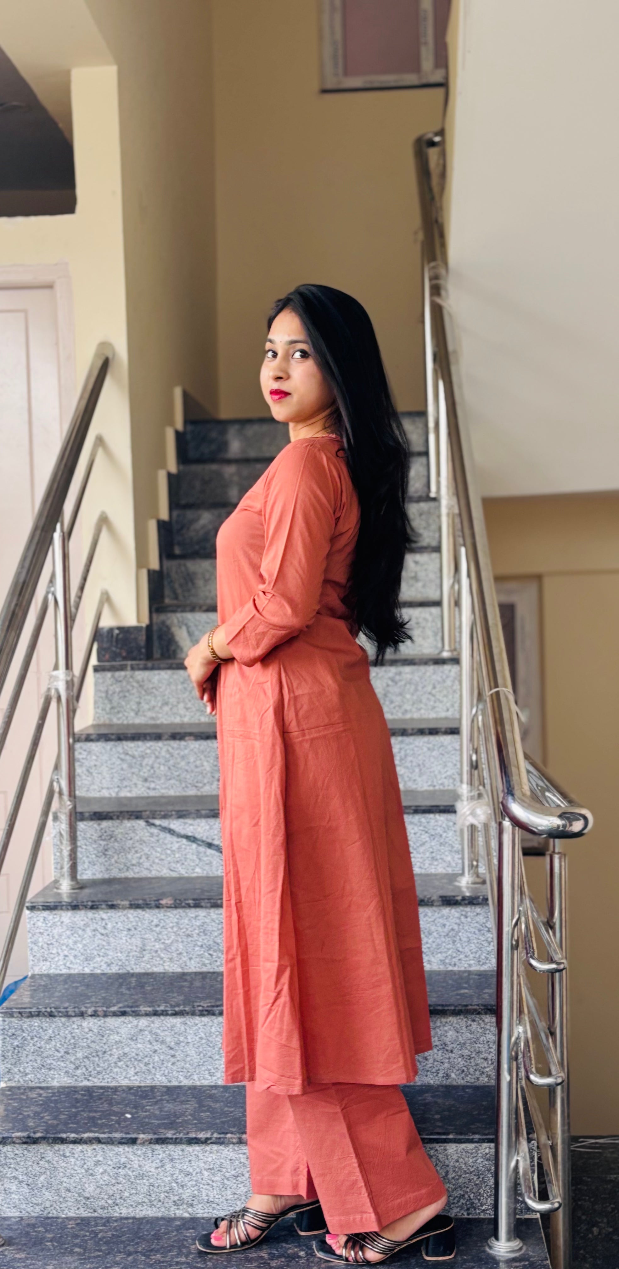 Soft Peach Elegance Set