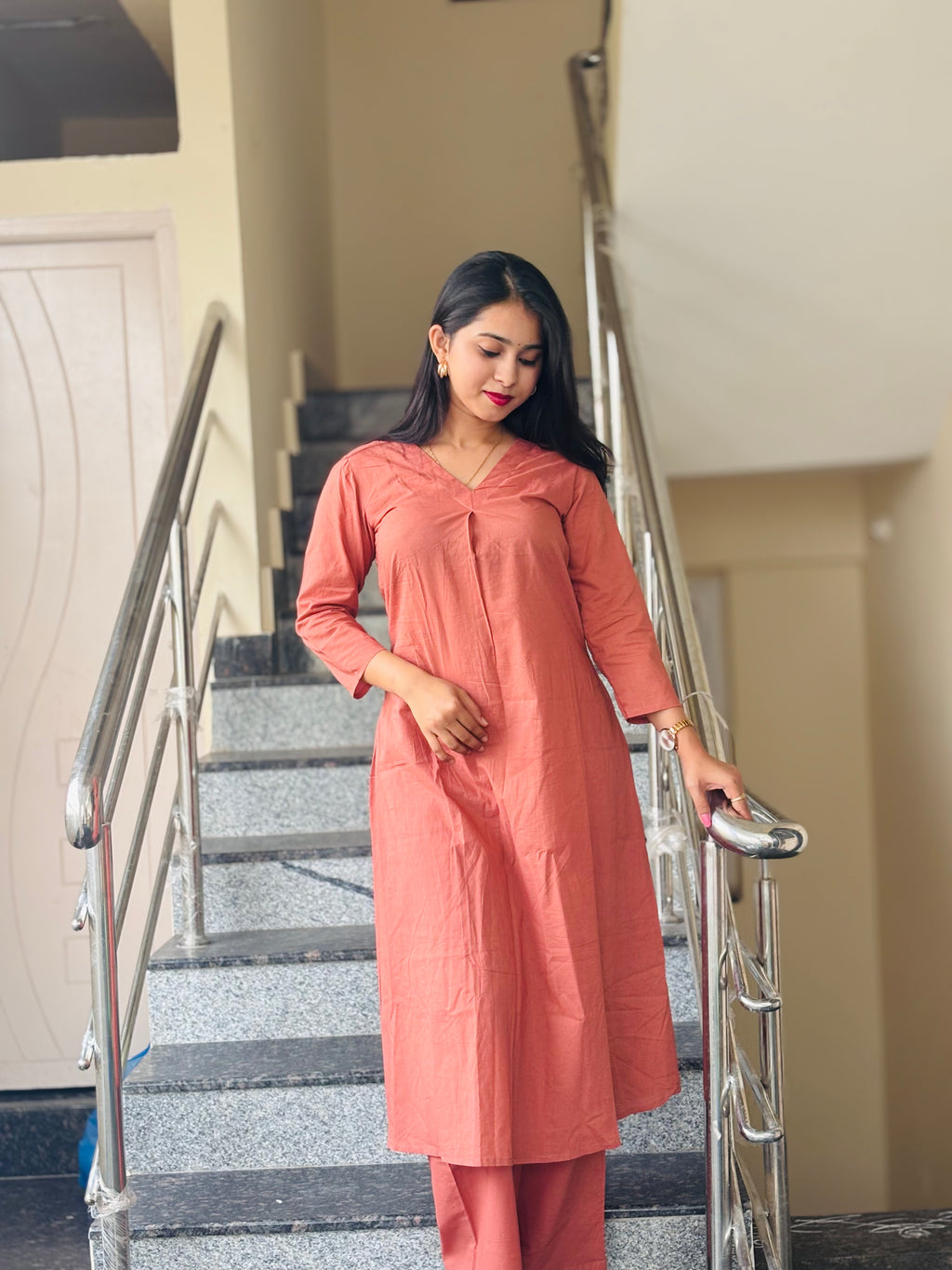 Soft Peach Elegance Set