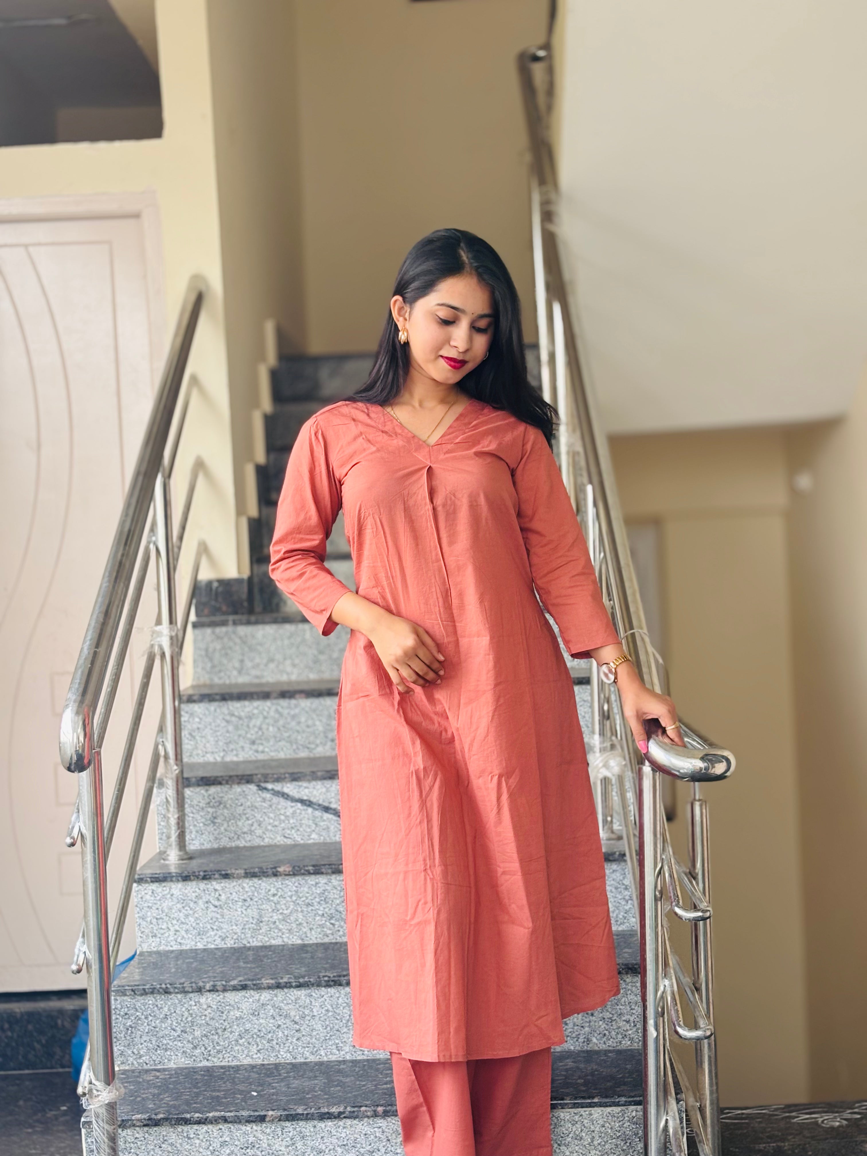 Soft Peach Elegance Set